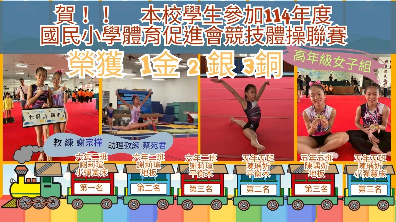 114體促體操佳績